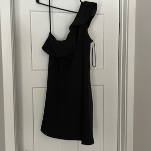 Banana Republic Black One Sleeve dress